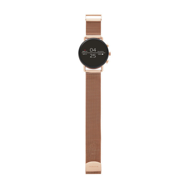 Watch strap Skagen SKT5103 Milanese Rose 20mm